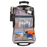 Travelon Wheeled Under Seat Anti-Theft Carry-On With Back-Up Bag - Black