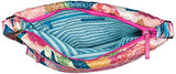 Vera Bradley Iconic Triple Zip Hipster Crossbody, Signature Cotton, Superbloom
