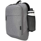 Targus CityLite Pro Modern Compact Convertible Backpack for 12-Inch to 15.6-Inch Laptop, Grey (TSB937GL)