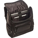 Mancini Leather Goods Columbian 15.6" Laptop Backpack with RFID Secure Pocket