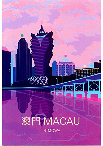 Rimowa Macau Country Sticker For Topas, Original, Salsa, Essential Series For Luggage And Carry