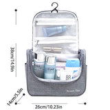 Cosmetic Bag Makeup Handbag Travel Accessories Hanging Toiletry Waterproof Organizer Bag for Women, Men, Business