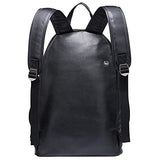 Berchirly Vintage Leather Laptop Backpack College School Bookbag Travel Rucksack