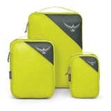 Osprey Packs UL Packing Cube Set, Electric Lime, One Size