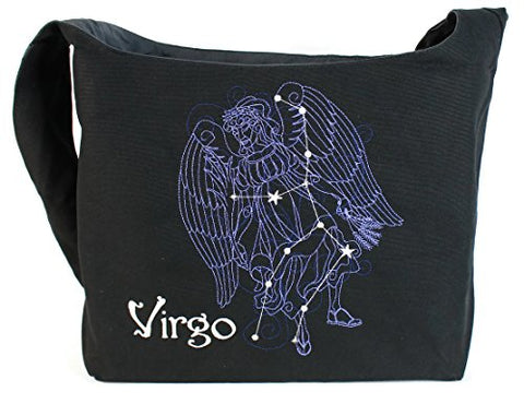 Dancing Participle Virgo Embroidered Sling Bag