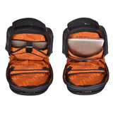 Midtown 1680D Ballistic Eva Compression Molded Expandable Laptop Backpack - Black