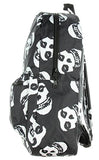 Misfits Backpack Skull Punk Rock Album Logo