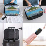 Travel Bags Underwater Ocean Sea Turtle Portable Suitcase Trolley Handle Luggage Bag