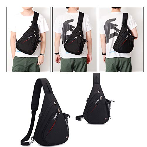 DXTKWL Monogram Initial Letter A Sling Crossbody Bag for Women Men, Sling  Backpack Travel Hiking Casual Daypack Chest Bag Purse Shoulder Bag