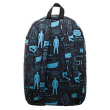 Bioworld Ready Player One Ioi Grid Sublimated Backpack