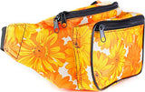SoJourner Sunflower Floral Fanny Pack - Cute Packs for men, women festivals raves | Waist Bag Fashion Belt Bags