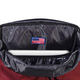 Olympia Cambridge 18" Backpack, Burgundy, One Size