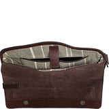 Scully Sierra Leather Front Flap Closure Workbag (Brown)