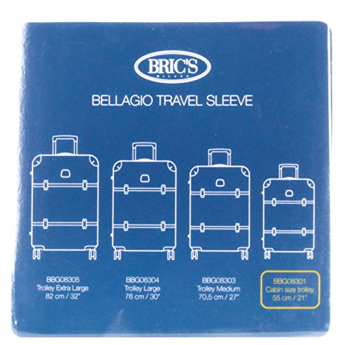 Bric's USA Luggage Model: COVER_BELLAGIO |Size: transparent cover BBG 21" recessed spinner | Color: