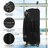 Travelpro Checked Medium, Jet Black