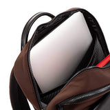 Cloe Uomo Nylon Laptop Backpack for Men in Brown Color