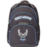 Harley Davidson by Athalon Steel Cable Laptop Backpack (Tail of the Dragon)