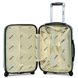 Dejuno Impact Hardside 3-Piece Spinner Luggage Set, Burgundy