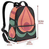 Hoozuki No Reitetsu Hoozuki'S Coolheadedness - Hoozuki'S Kio Emblem Pullover Hoo Student School Bag School Cycling Leisure Travel Camping Outdoor Backpack