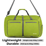 Gonex 40L Packable Travel Duffle Bag for Boarding Airline, Lightweight Gym Duffle Water Repellent &