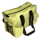 Solid Color Zipper Top Organizing Game Day Tote Diaper Bag Weekender Tailgate Can Be Personalized