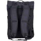 Ben Sherman Heathered Polyester Dual Compartment Flapover 15” Computer Travel Backpack, Navy, One