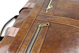 Timeless Genuine Leather Messenger Bag for Men – Gorgeous Superior Brown Carry All Briefcase with