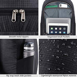 Gonex 28L Lightweight Packable Backpack Handy Travel Hiking Daypack(Black)