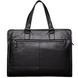 Mens Business Laptop Briefcase, Berchirly Men Bag PU Leather Messenger Bag For Work Computer Casing