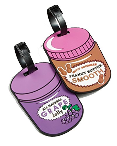 Betsey Johnson Luggage Tags Peanut Butter And Jelly
