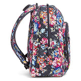 Vera Bradley Iconic Campus Backpack, Signature Cotton, Pretty Posies