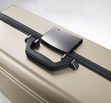 Zero Halliburton Zro 25" 4-Wheel Spinner Luggage, Polycarbonate Suitcase, Silver