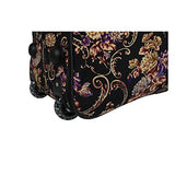 World Traveler 21-Inch Carry-On Rolling Duffel Bag, Classic Floral, One Size