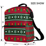 Colourlife Trees Stripes Stylish Casual Shoulder Backpacks Laptop School Bags Travel Multipurpose