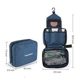 Vivefox Premium Hanging Toiletry Bag, Women & Men Travel Kit Cosmetic Make Up Bag Case Organizer,