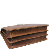 AmeriLeather Leather Doctor's Carriage Bag (Waxy Brown)