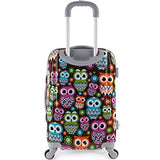 Rockland 20 Inch Polycarbonate Carry On, Owl, One Size