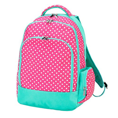 Reinforced Design Water Resistant Backpack (Pink Dottie)