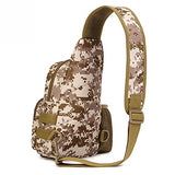 iPad Mini Tactical Sling Chest Pack Bag Molle Daypack Backpack Large Military Shoulder Bag