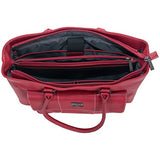 Kenneth Cole Reaction Women's Casual Fling Ladies Tote Laptop, Dark Red