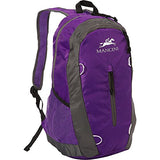 Mancini Leather Goods Travel Packable Daypack (Purple)