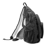 NCAA Illinois Illini Travel Sling Backpack, 19-Inch, Black