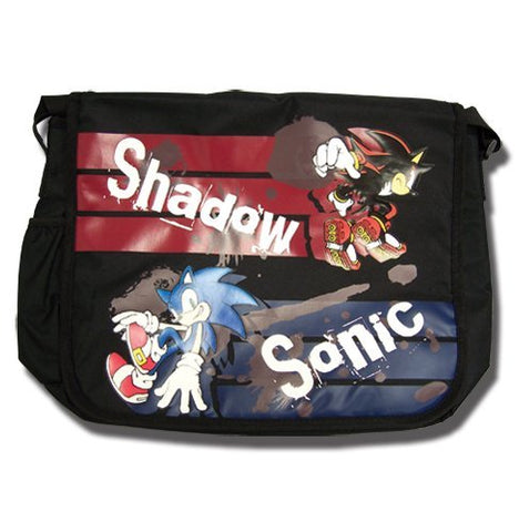 Great Eastern Entertainment Sonic The Hedgehog Sonic & Shadow Messenger Bag