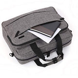 Bellotte Laptop Briefcase,14.1 Inch Laptop Bag,Stylish Canvas Multi-Functional Shoulder Messenger