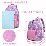 Backpack for Little Girls,VASCHY Cute Lightweight Water Resistant Preschool Backpack for Kindergarten Bookbag Unicorn