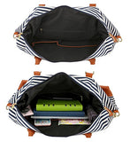 Baosha Hb-28 Ladies Women Canvas Travel Weekender Overnight Carry-On Shoulder Duffel Tote Bag