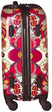 Sakroots Women's New Adventure Suitcase 20'' Hard Side, Ruby Wanderlust