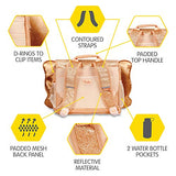 Bixbee Kids Backpack, Sparkalicious Gold Butterflyer, Small