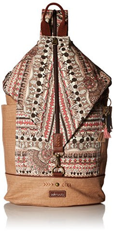Sakroots City Backpack, Sand One World , One Size