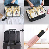 Travel Bags Corgi Dogs Portable Storage Trolley Handle Luggage Bag